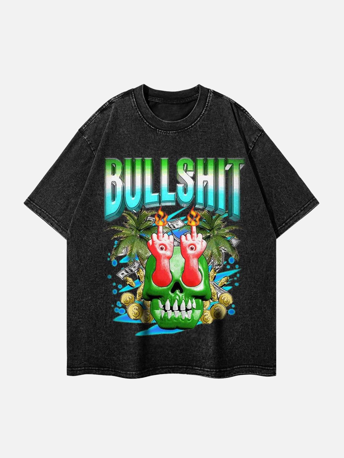 Concert Outfit Retro Creative Letter Finger T-Shirt Concert Outfit Retro Creative Letter Finger T-Shirt