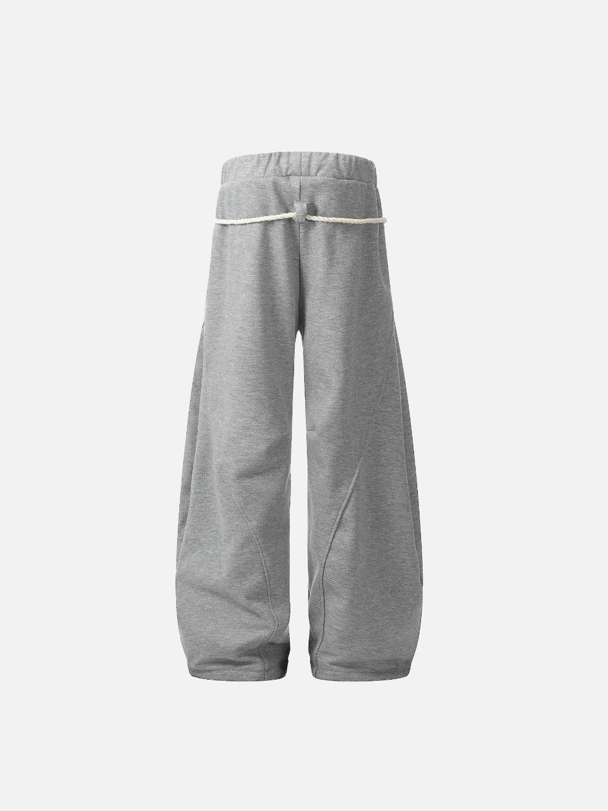 Concert Outfit Retro Curved Drape Sweatpants Concert Outfit Retro Curved Drape Sweatpants