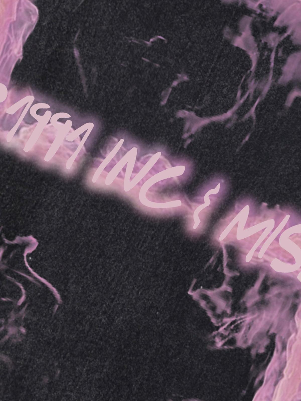 Concert Outfit Retro Distressed Washed Smoke Printed Vest Concert Outfit Retro Distressed Washed Smoke Printed Vest