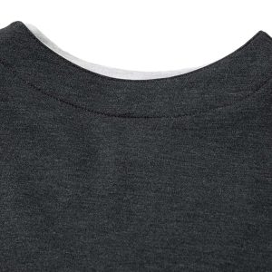 Concert Outfit Retro Faux Two-Piece Print T-Shirt