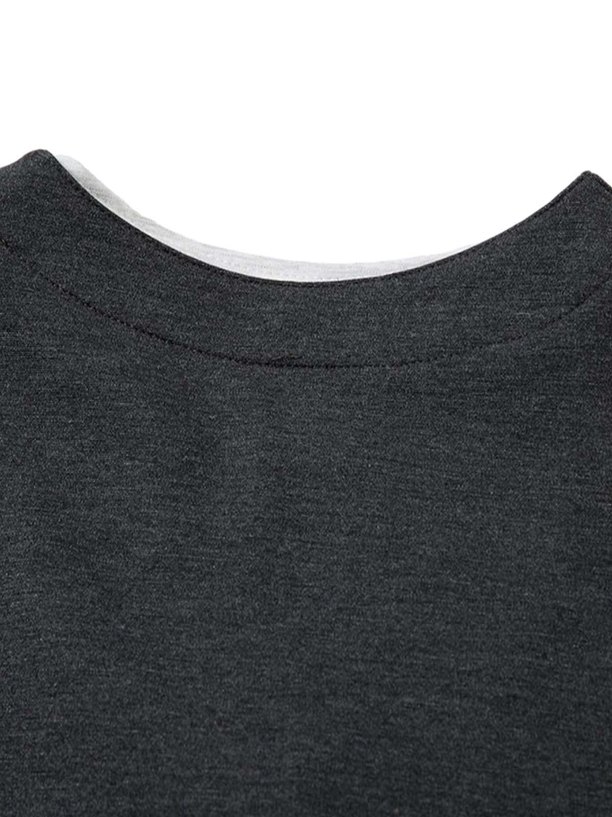 Concert Outfit Retro Faux Two-Piece Print T-Shirt Concert Outfit Retro Faux Two-Piece Print T-Shirt