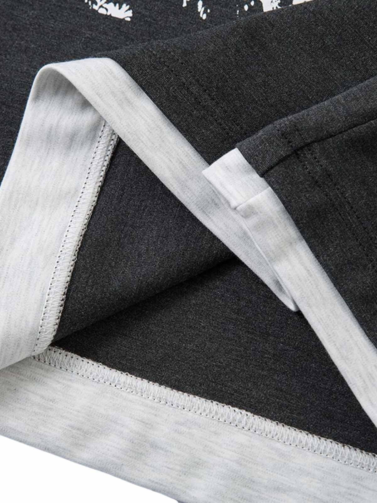 Concert Outfit Retro Faux Two-Piece Print T-Shirt Concert Outfit Retro Faux Two-Piece Print T-Shirt