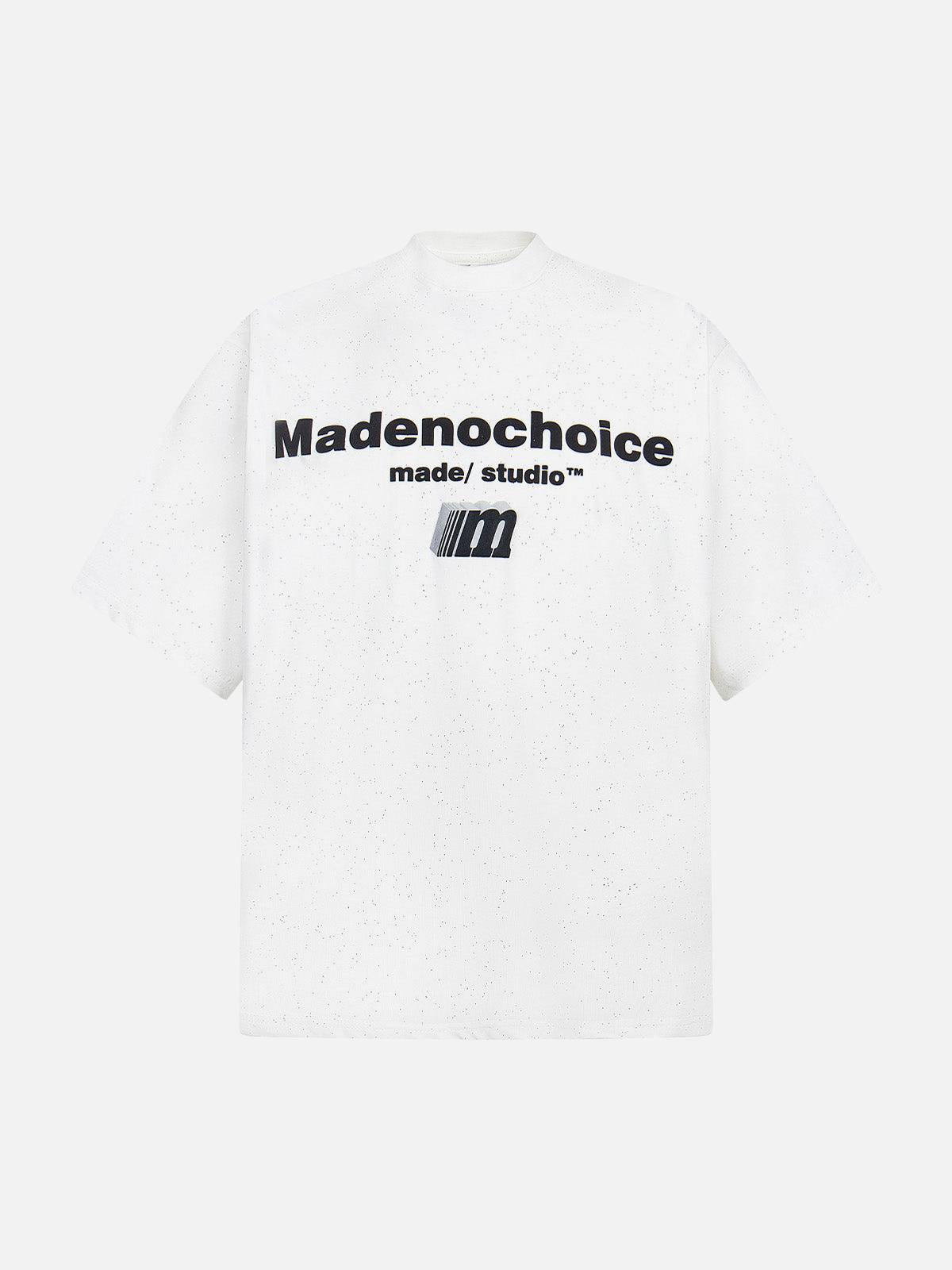 Concert Outfit Retro Heavy Starry Sky Print Font Design Short-Sleeved T-Shirt Concert Outfit Retro Heavy Starry Sky Print Font Design Short-Sleeved T-Shirt