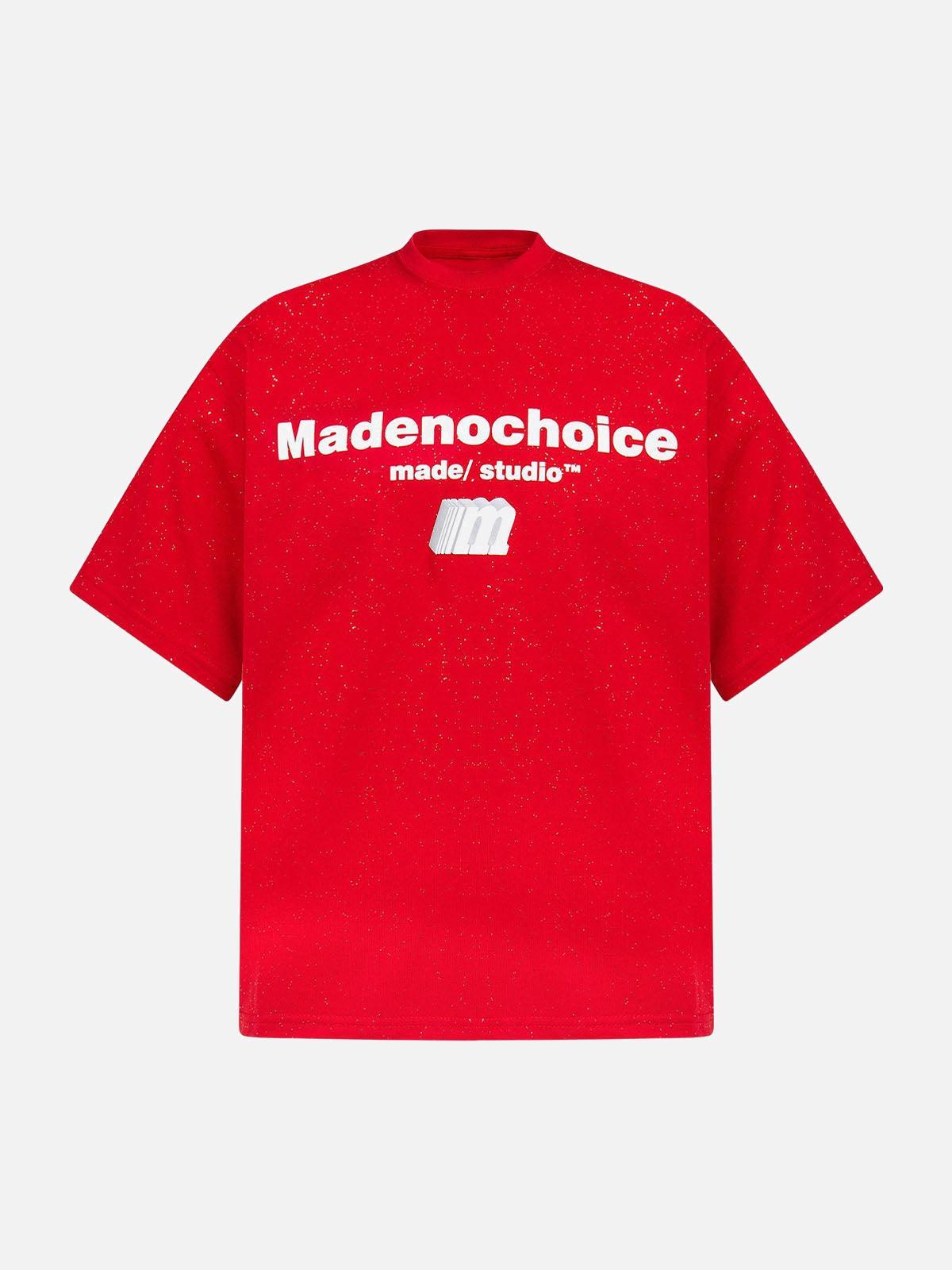 Concert Outfit Retro Heavy Starry Sky Print Font Design Short-Sleeved T-Shirt Concert Outfit Retro Heavy Starry Sky Print Font Design Short-Sleeved T-Shirt