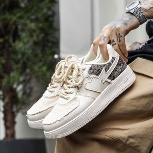 Concert Outfit Retro High Street Men's Low Top Skate Casual Shoes