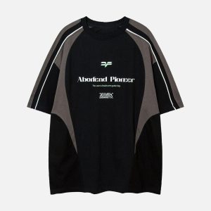 Concert Outfit Retro Jersey Short-Sleeve T-Shirt