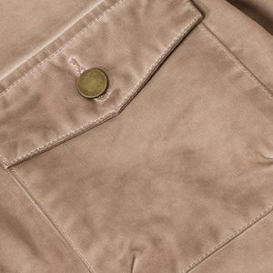 Concert Outfit Retro Lapel Zip Up Work Jacket