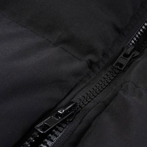 Concert Outfit Retro Letter Print Down Jacket