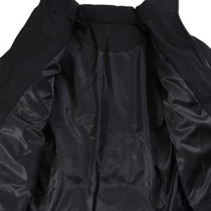 Concert Outfit Retro Letter Print Down Jacket