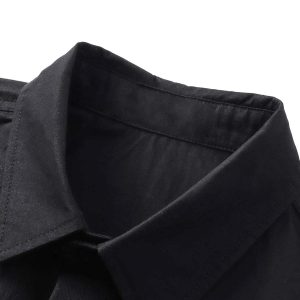 Concert Outfit Retro Letter Print Short Sleeve Shirt