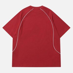 Concert Outfit Retro Letter Print T-Shirt