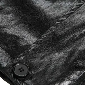 Concert Outfit Retro Motorcycle PU Leather Jacket