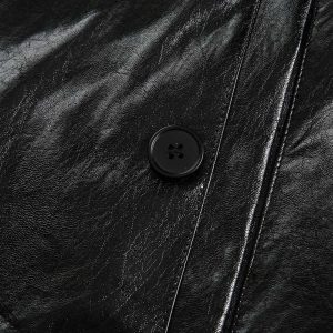 Concert Outfit Retro Motorcycle PU Leather Jacket