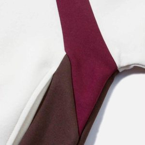 Concert Outfit Retro Patchwork Hip-Hop Hoodie