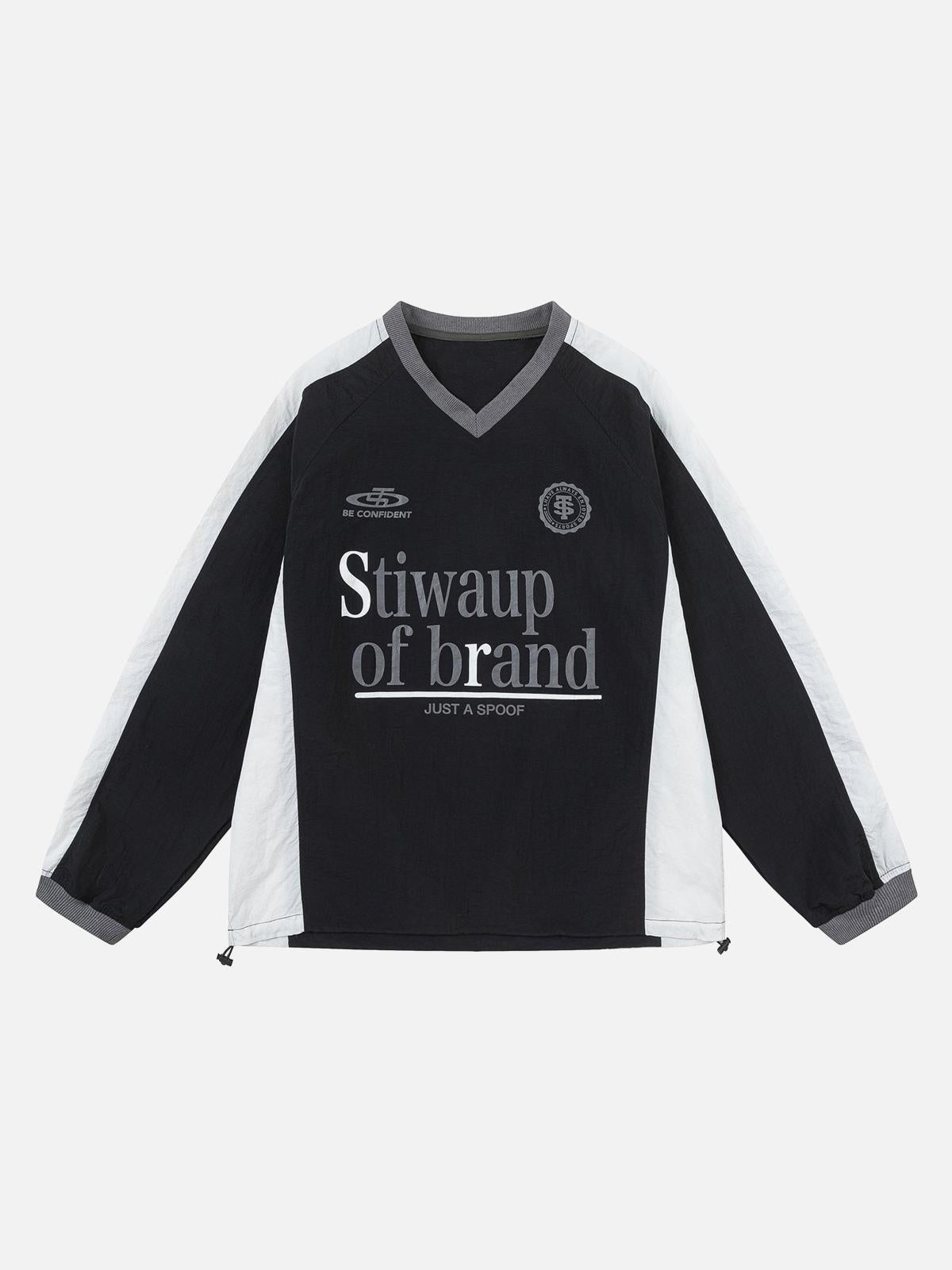 Concert Outfit Retro Patchwork Long-Sleeved T-Shirt Concert Outfit Retro Patchwork Long-Sleeved T-Shirt