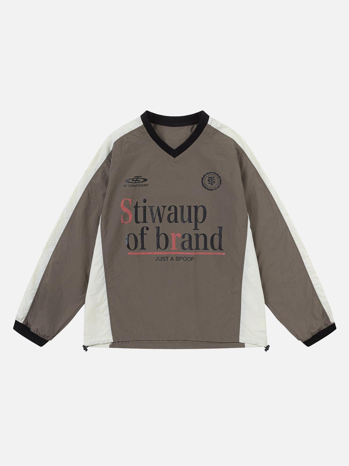 Concert Outfit Retro Patchwork Long-Sleeved T-Shirt Concert Outfit Retro Patchwork Long-Sleeved T-Shirt