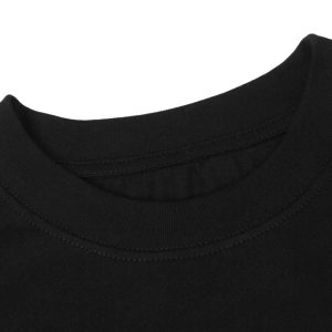 Concert Outfit Retro Plaid Letter Embroidered T-Shirt