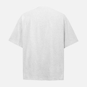 Concert Outfit Retro Plaid Letter Embroidered T-Shirt