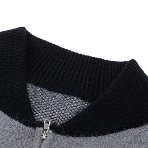 Concert Outfit Retro Racing Bomber Sweater Jacket