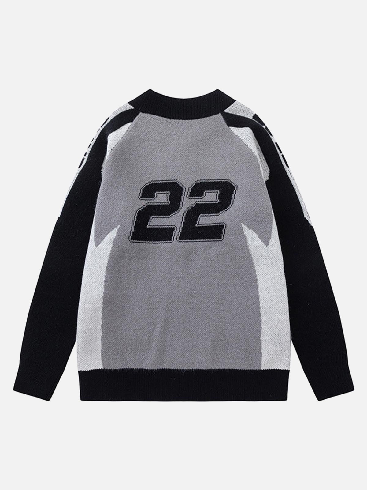 Concert Outfit Retro Racing Bomber Sweater Jacket Concert Outfit Retro Racing Bomber Sweater Jacket