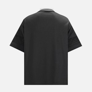 Concert Outfit Retro Sports Jersey Polo Shirt