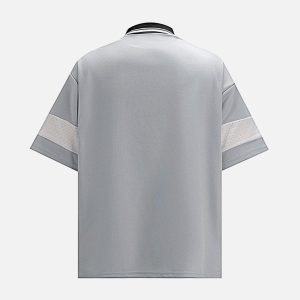 Concert Outfit Retro Sports Jersey Polo Shirt