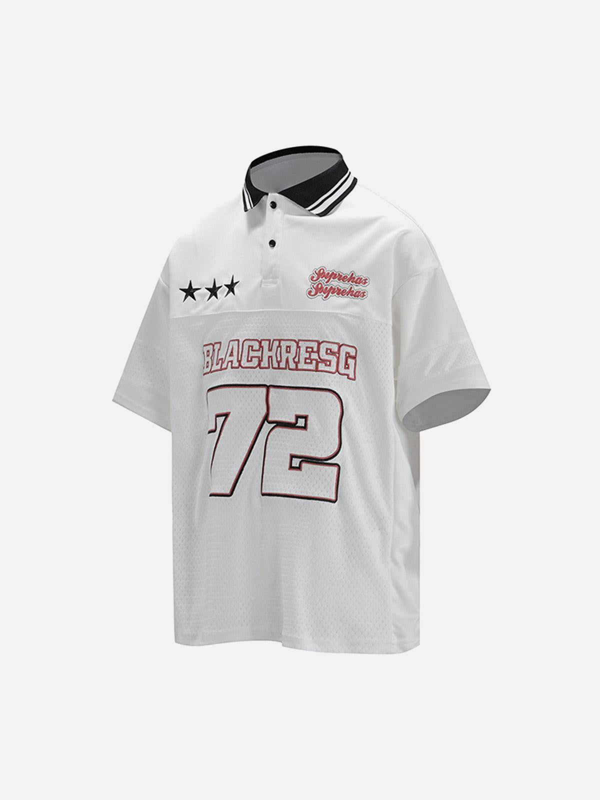 Concert Outfit Retro Sports Jersey Polo Shirt Concert Outfit Retro Sports Jersey Polo Shirt