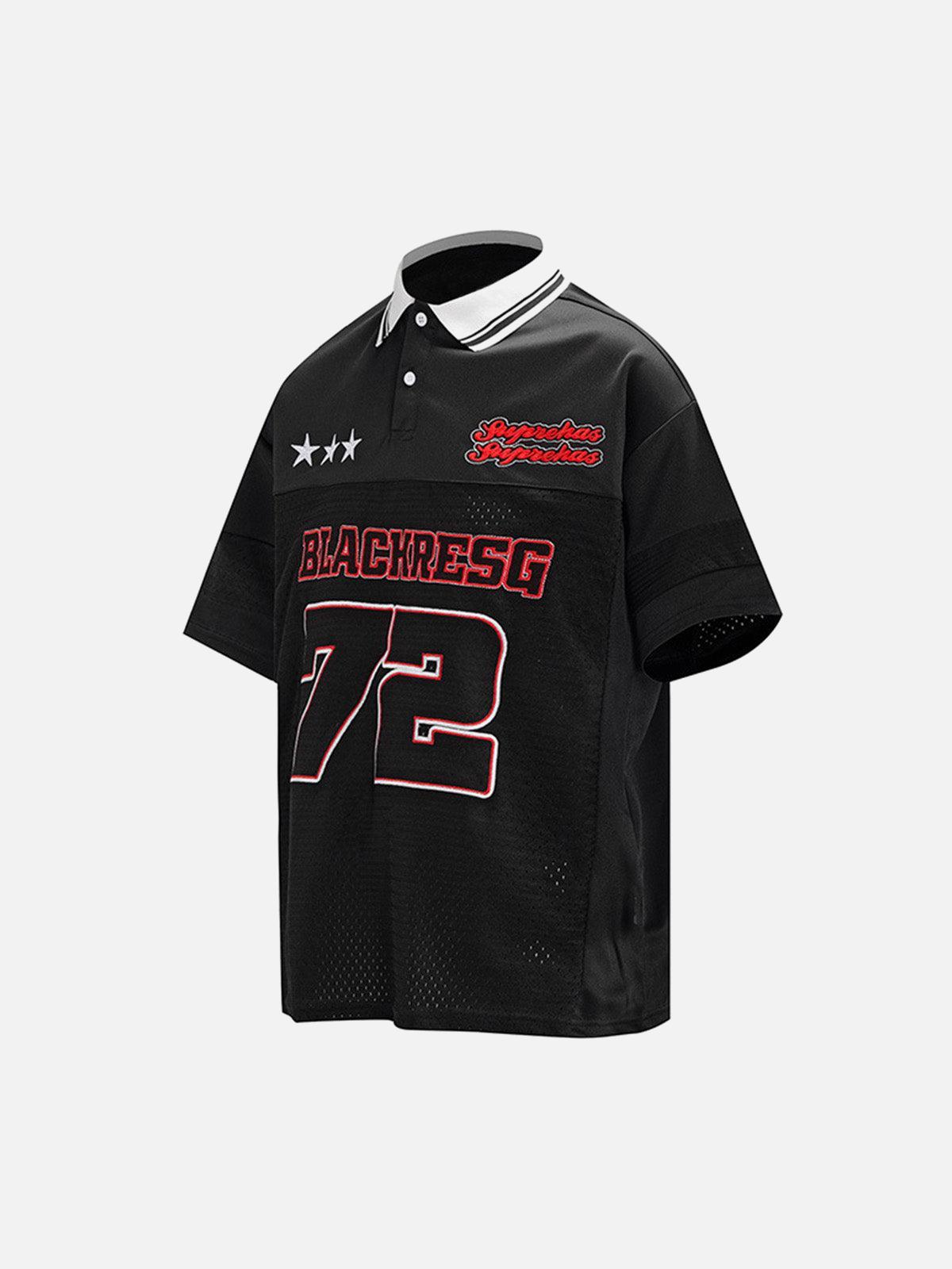 Concert Outfit Retro Sports Jersey Polo Shirt Concert Outfit Retro Sports Jersey Polo Shirt