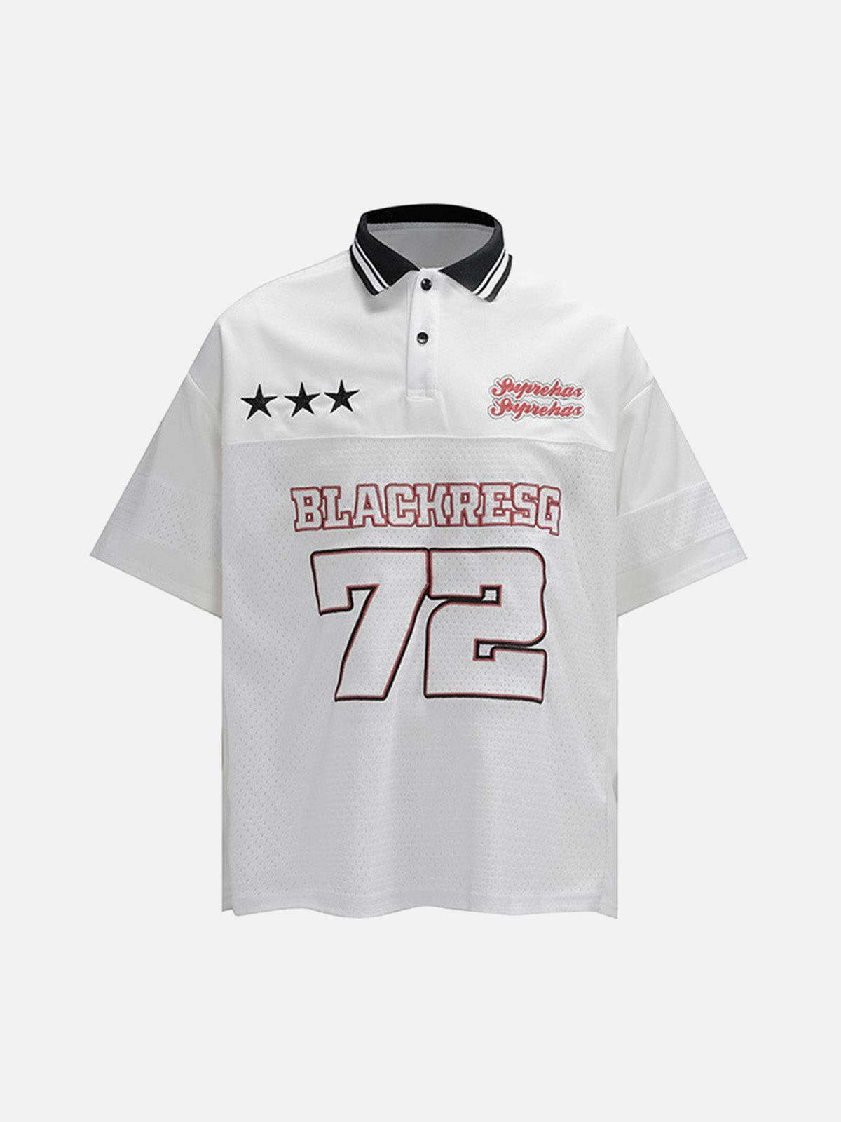 Concert Outfit Retro Sports Jersey Polo Shirt Concert Outfit Retro Sports Jersey Polo Shirt