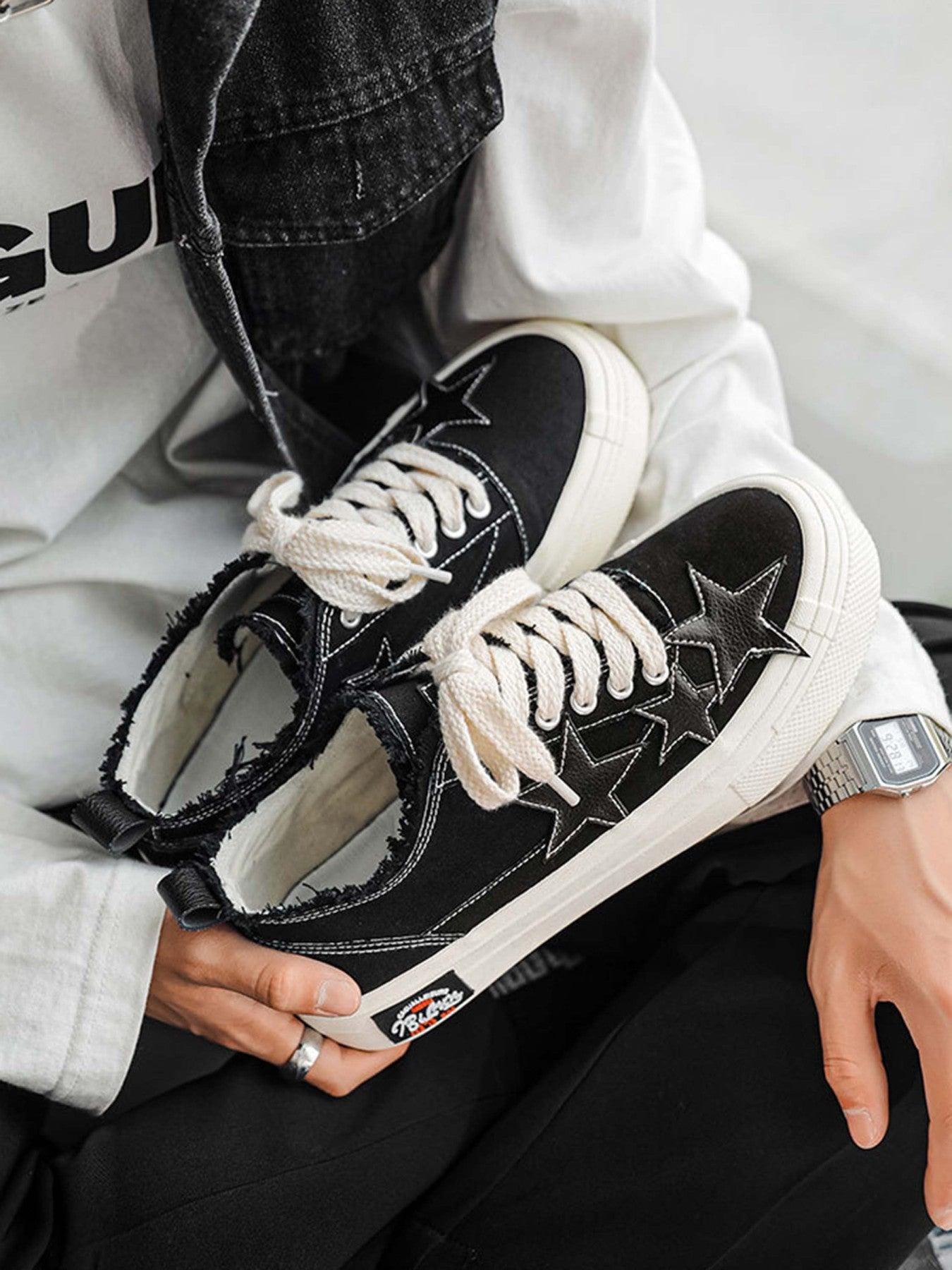 Concert Outfit Retro Star Canvas Shoes Concert Outfit Retro Star Canvas Shoes