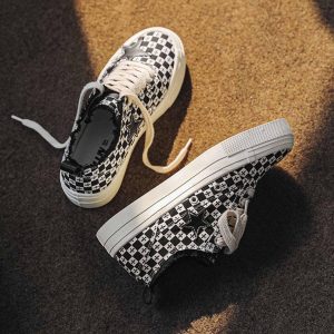 Concert Outfit Retro Star Canvas Shoes