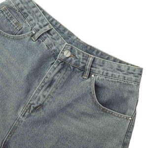 Concert Outfit Retro Stitching Diamonds Embroidery Shorts