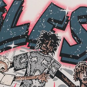 Concert Outfit Retro Street GLESA Graphic T-Shirt