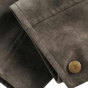 Concert Outfit Retro Suede Detroit Motorcycle Jacket