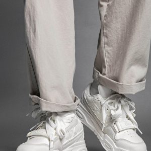 Concert Outfit Retro Thick-Soled Board Shoes