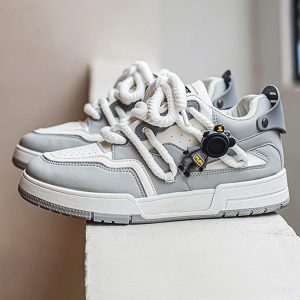 Concert Outfit Retro Twine Dirty Braid Board Shoes