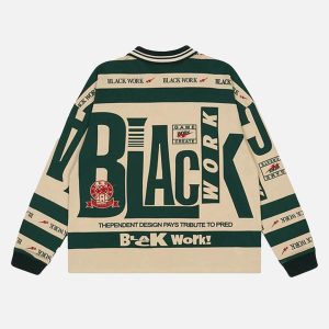 Concert Outfit Retro Typography Polo Tee