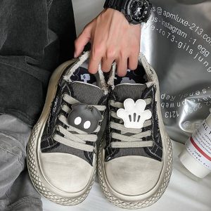 Concert Outfit Retro Ugly Cute Street Rap Sneakers
