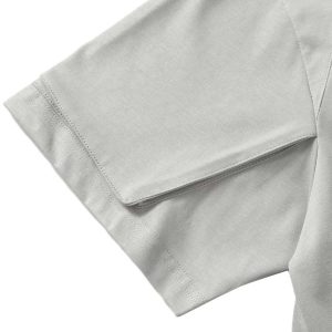 Concert Outfit Retro Washed Deconstruction Functional Pocket T-Shirt