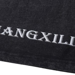 Concert Outfit Retro Washed Distressed Doberman Pinscher T-Shirt