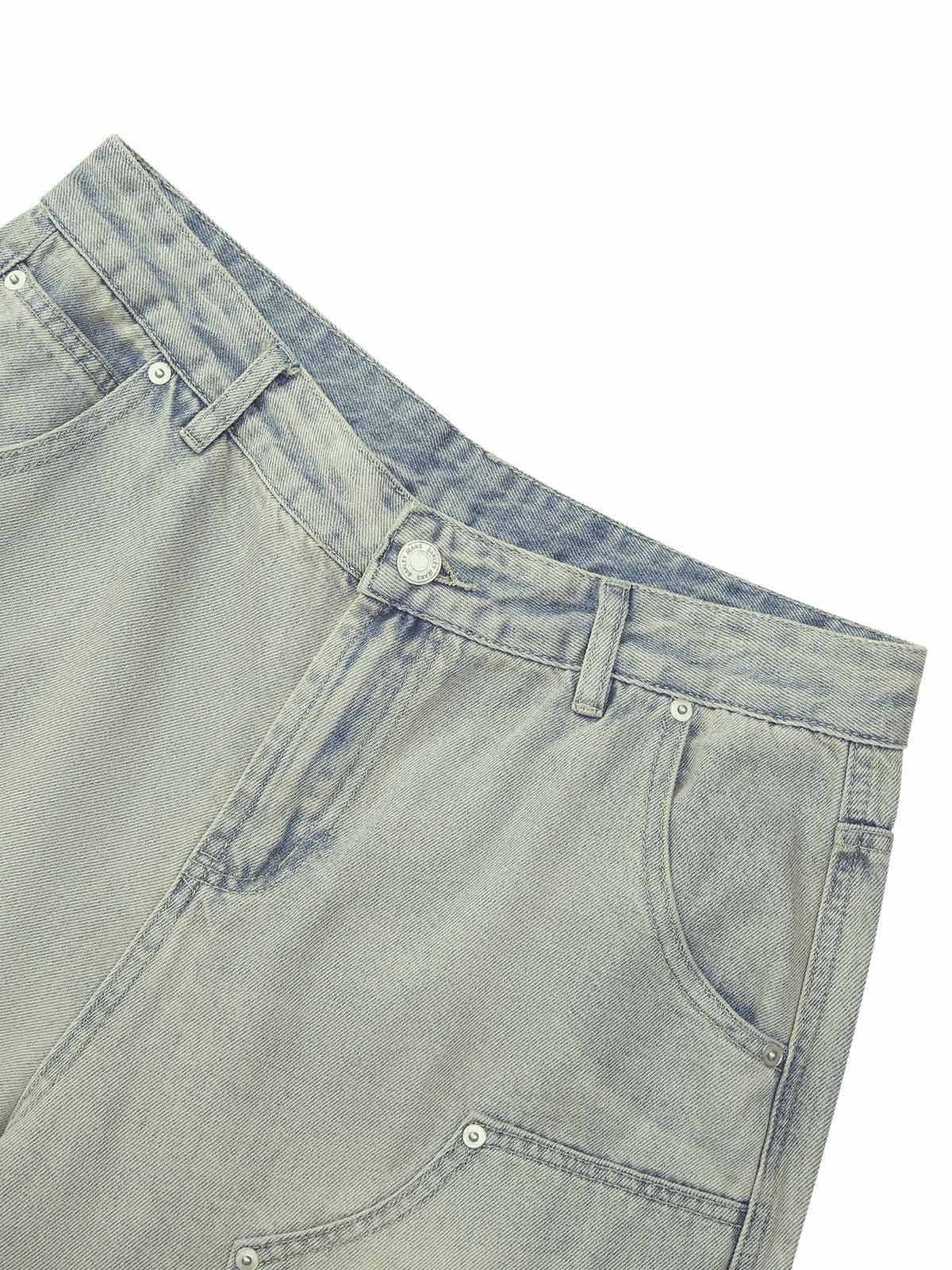 Concert Outfit Retro Washed Hip-Hop Shorts Concert Outfit Retro Washed Hip-Hop Shorts