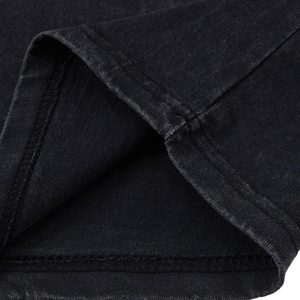 Concert Outfit Retro Washed Letter Print Vest