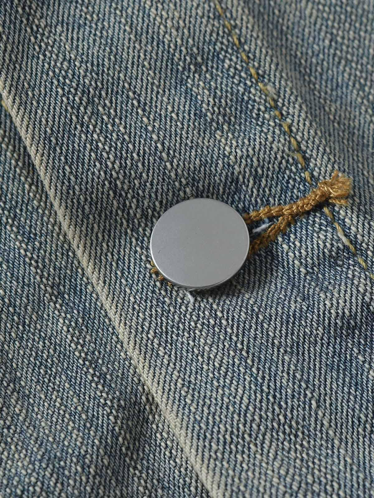 Concert Outfit Retro Washed Totem Denim Jacket Concert Outfit Retro Washed Totem Denim Jacket