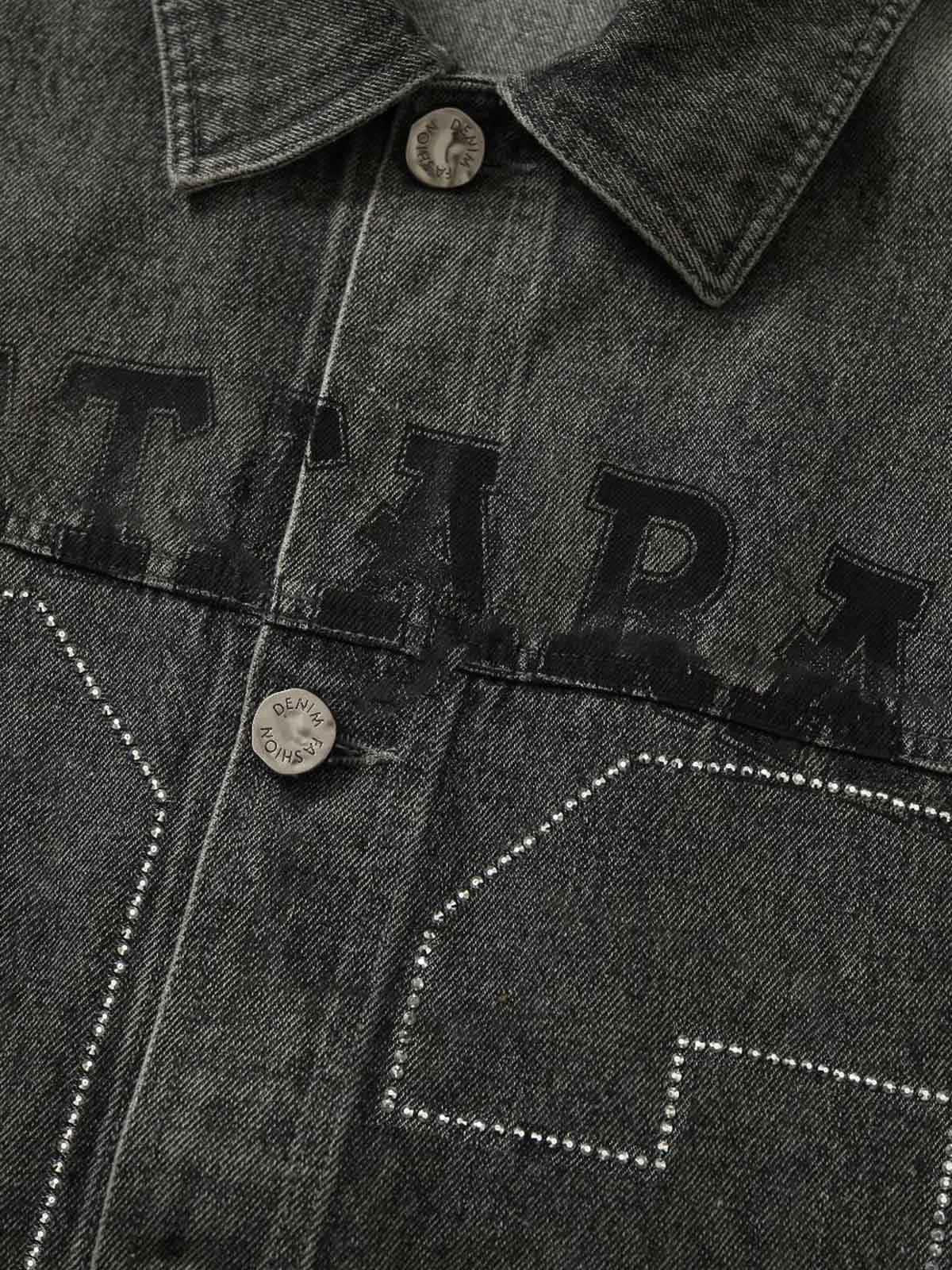 Concert Outfit Retro Wasteland Rivet Denim Vest Concert Outfit Retro Wasteland Rivet Denim Vest