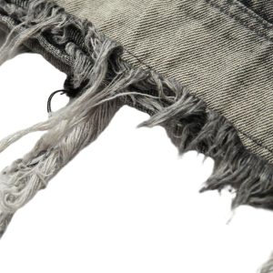 Concert Outfit Retro Wasteland Rivet Denim Vest