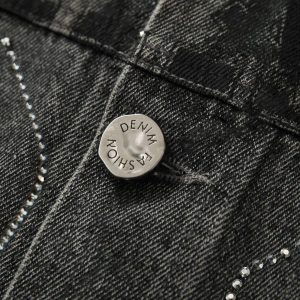 Concert Outfit Retro Wasteland Rivet Denim Vest