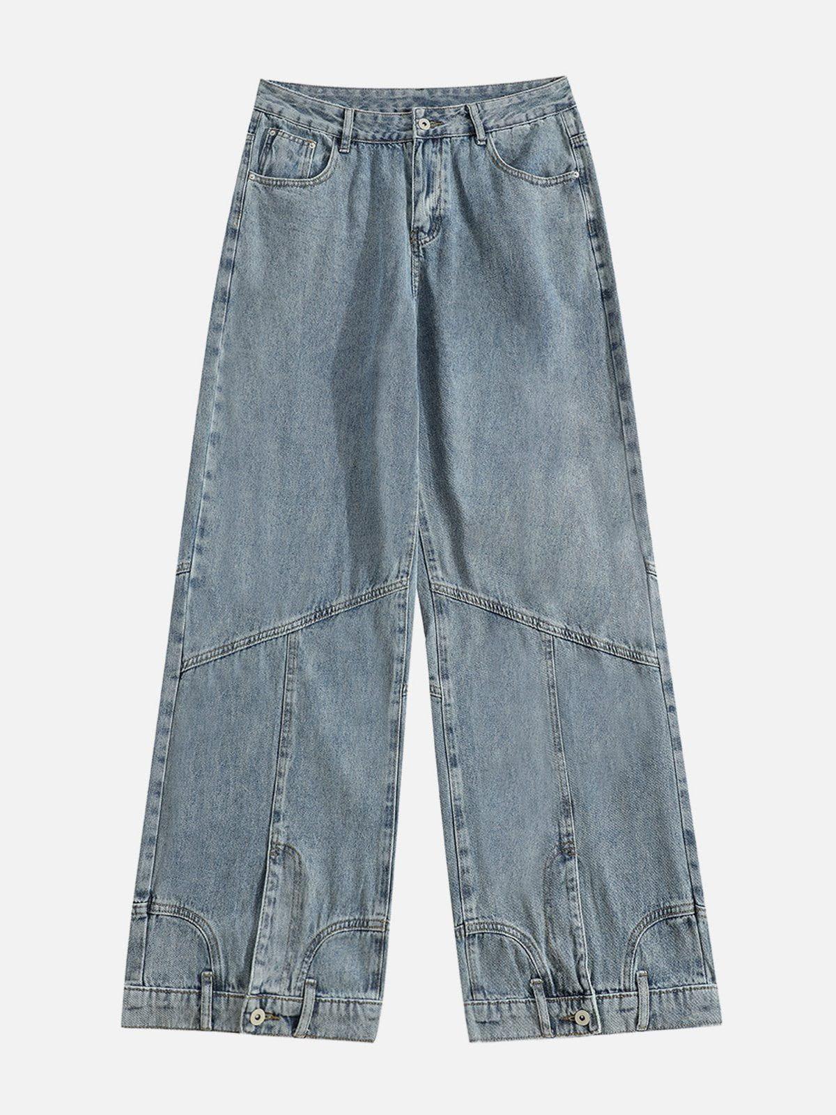 Concert Outfit Reverse Patchwork Jeans Concert Outfit Reverse Patchwork Jeans