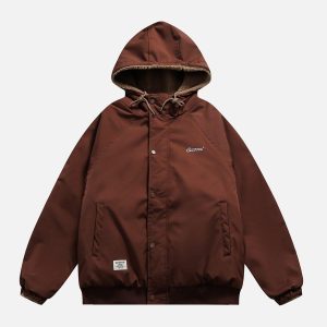 Concert Outfit Reversible Sherpa hoodie