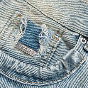 Concert Outfit Ripped Distressed Baggy Flare Jeans