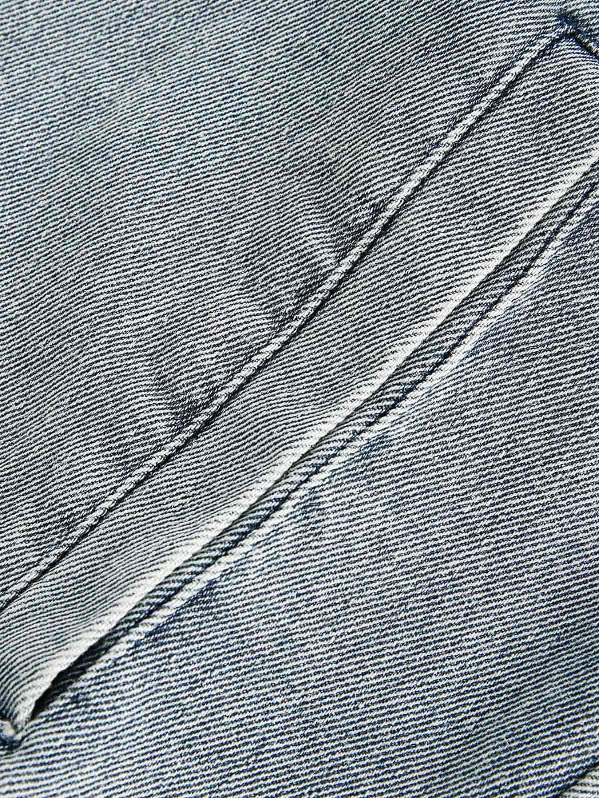 Concert Outfit Ripped Lace Panel Denim Jacket Concert Outfit Ripped Lace Panel Denim Jacket